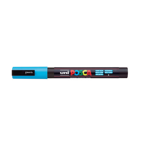 Paint Marker PC-3M Fine Bullet Light Blue